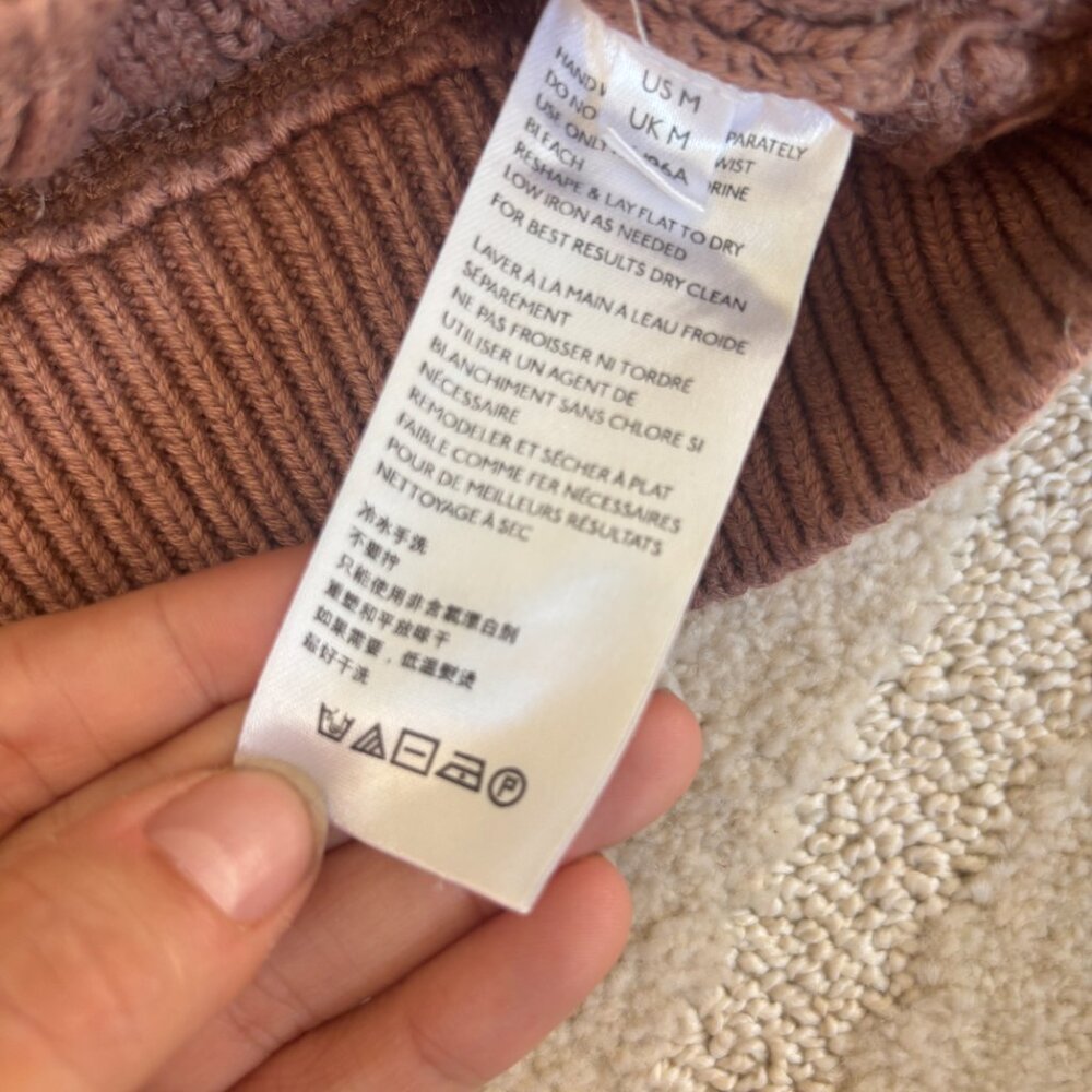 Free People "All Yours" Mocha Brown Cardigan - Picture 3 of 4